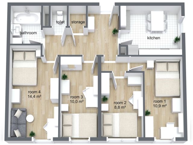 Austria furnished Room in Vienna, Vienna