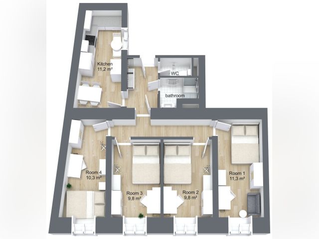 Austria furnished Room in Vienna, Vienna
