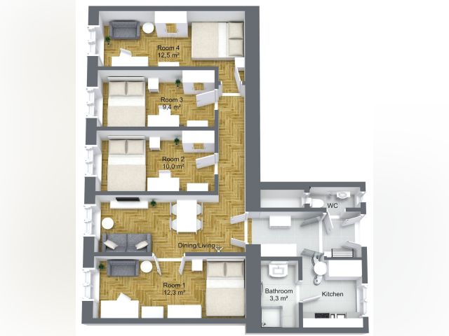 Austria furnished Room in Vienna, Vienna
