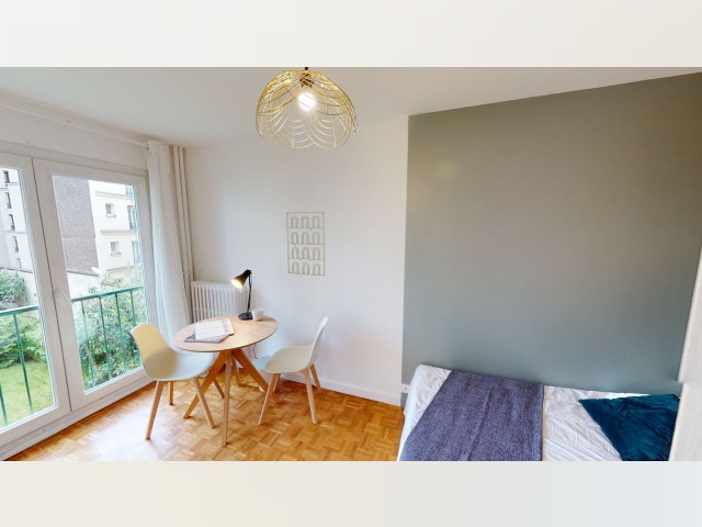 Quarto Mobiliado Alugueres de longa duração em Paris