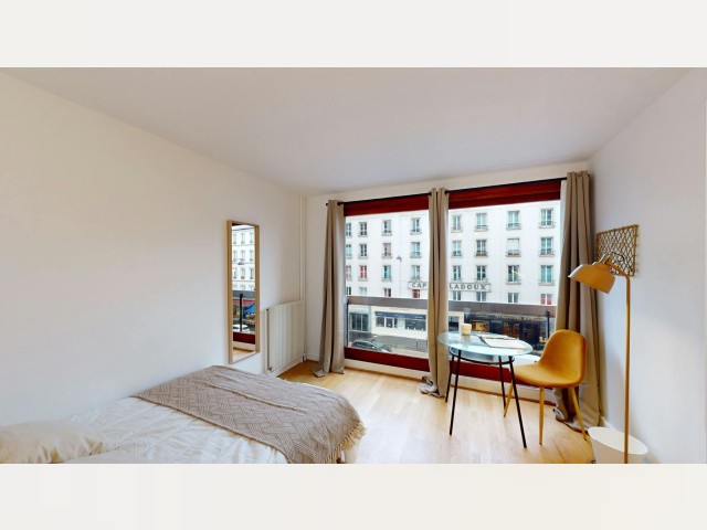 Quarto Mobiliado Alugueres de longa duração em Paris